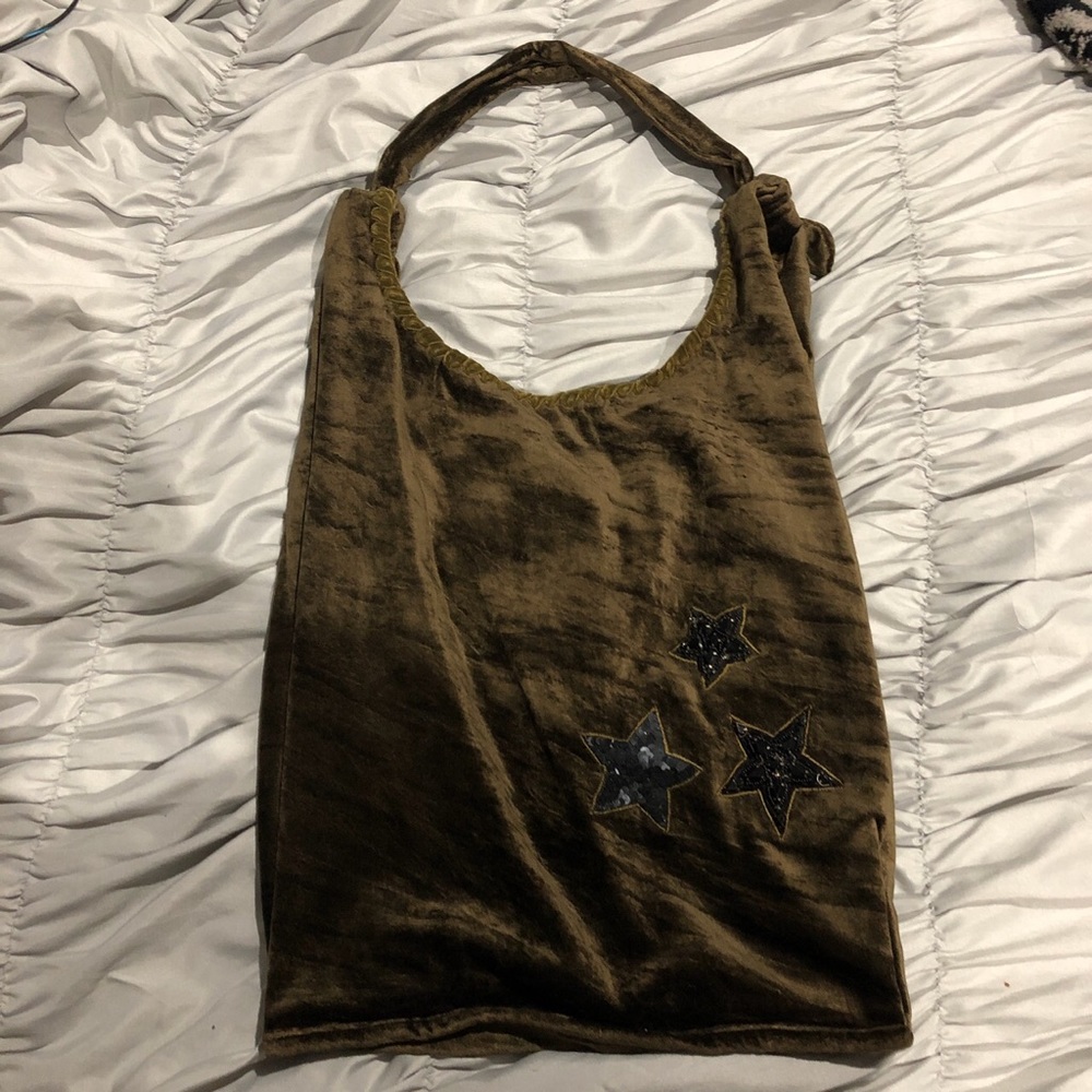 NWT STEVE MADDEN VELVET BAG